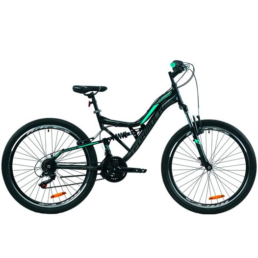 Гірський велосипед 26" Formula ATLAS Vbr 17" 2020 чорно-бірюзовий