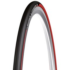 Покрышка на велосипед Michelin LITHION3 700x25C (25-622) 60TPI черный/красный, складная, 250г