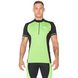 Велосипедная футболка Rough Radical RACER SX мужская, короткий рукав, черный/зеленый