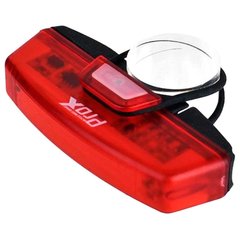 Задний фонарь для велосипеда ProX LINE R USB, 5 режимов, аккумулятор, micro USB, черный