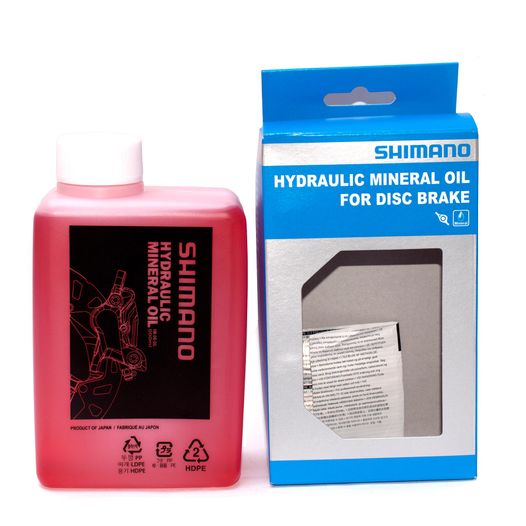 Минеральная жидкость Shimano Hydraulic Mineral Oil для гидравлических дисковых тормозов, 500мл (Y83998030)