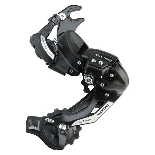 Переключатель задний Shimano RD-TY500 6/7 speed, крюк (ERDTY500B)