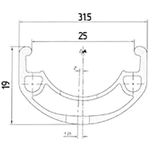 Обід велосипедний 27,5" Mach1 MAXX DISK 32отв, TLR, AV, чорний (370594)