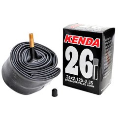 Велосипедная камера Kenda 26" 2,10-2,35 AV (Автониппель/Schrader)