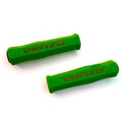 Грипсы VENZO VZ-E05-018 128 мм зеленые