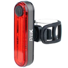 Задній ліхтар для велосипеда ProX Wega Led Cob USB, 40 Lm, акумулятор, micro USB, чорний