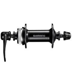 Велосипедная втулка передняя Shimano HB-TX505 36H, Center Lock, алюминиевая, эксцентрик, черный