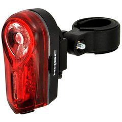 Задний фонарь для велосипеда HQBC LINEA 0,5W LED 2 ф-ции черный (Q010164)