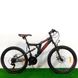 Велосипед 26" Azimut Blackmount D 18" черно-красный