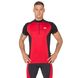Велосипедная футболка Rough Radical RACER SX мужская, короткий рукав, красный/черный