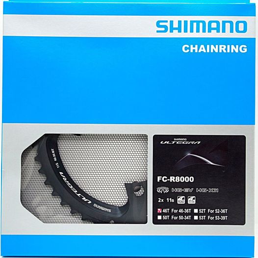 Передняя звезда к шатуну Shimano FC-R8000 ULTEGRA 46зуб.-MT для 46-36T (Y1W898010)
