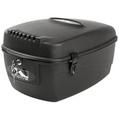 Пластиковий контейнер M-Wave Amsterdam Box L на чорний багажник