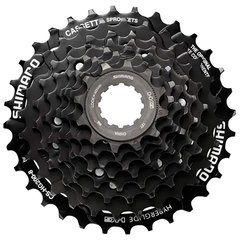 Кассета на велосипед Shimano CS-HG200, 12-28T, 7 звезд, черный
