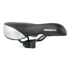 Сидіння велосипеда Avanti 6251, чорний-сірий