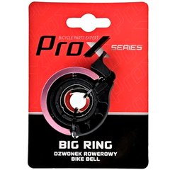 Звонок на велосипед ProX Big Ring L02 розовый