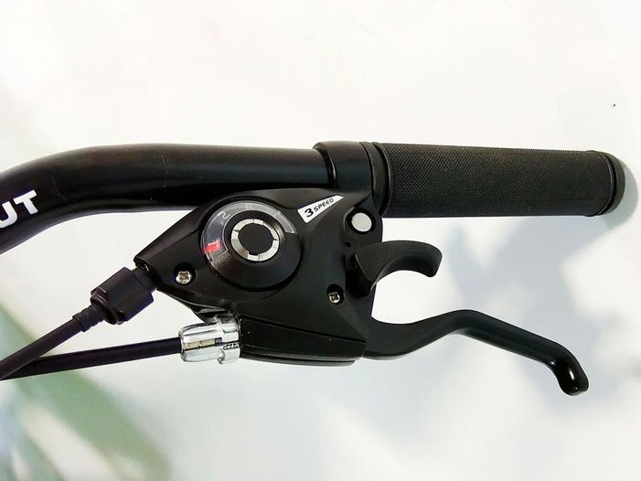 Гірський двохпідвісний велосипед 26" Azimut Power D 19,5" чорно-червоний