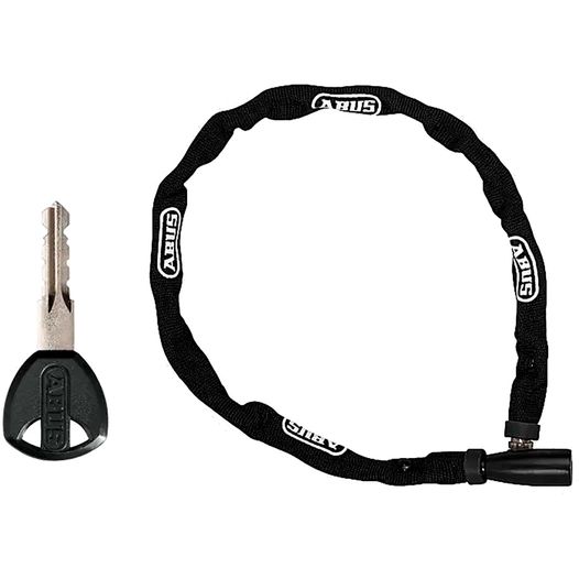 Велозамок Abus Web 1500, ланцюг, ключ, 1100x4мм, чорний