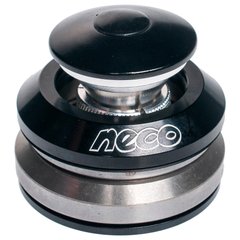 Рульова чашка безрізьбова напівінтегрована Neco H-398 чорний