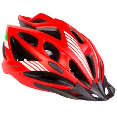 Велошлем с козырьком CIGNA WT-036 L (58-61см) красный