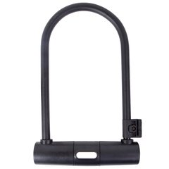 Велозамок U-Lock PY 6168 на ключе 127мм*229мм черный