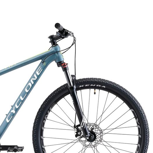 Гірський велосипед 29" Cyclone AX 16" 2021 Сірий