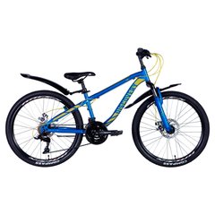 Підлітковий велосипед 24" Discovery FLINT AM DD 2024 синій