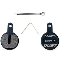 Тормозные колодки дисковые DUST DS-17S YINXING DB-01 полуметалл