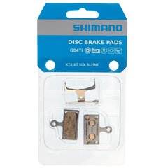 Тормозные колодки Shimano G04TI, метал (Y8LW98010)