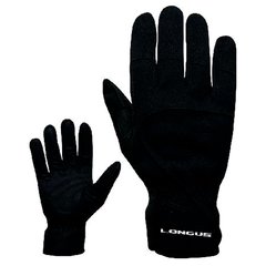 Велосипедные перчатки Longus FROST с пальцами, черный, размер XXL (37739-XXL)