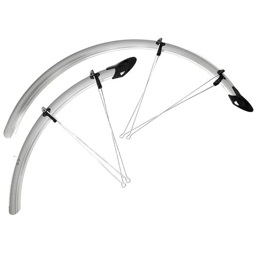 Крила на велосипед Orion Ital з кріпленням 28/41мм сріблястий