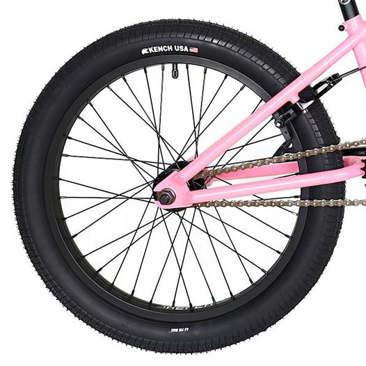 Трюковий велосипед BMX 20" KENCH 20,5" Hi-Ten рожевий