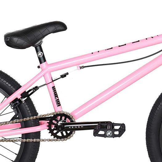 Трюковой велосипед BMX 20" KENCH 20,5" Hi-Ten розовый