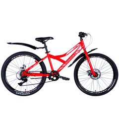 Подростковый велосипед 24" Discovery FLINT DD 2024 красный