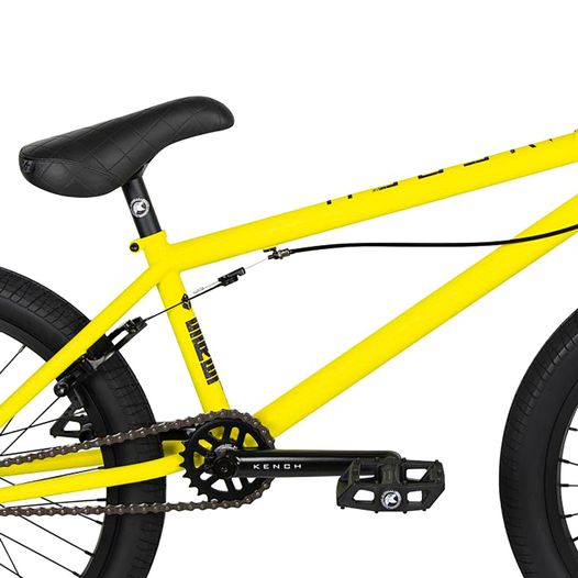 Трюковой велосипед BMX 20" KENCH Chr-Mo 20,5" Желтый мат