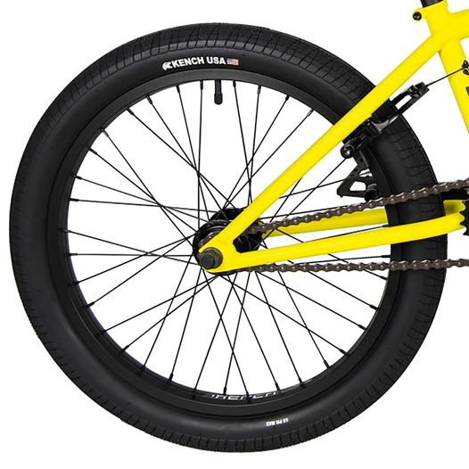 Трюковий велосипед BMX 20" KENCH Chr-Mo 20,5" Жовтий мат
