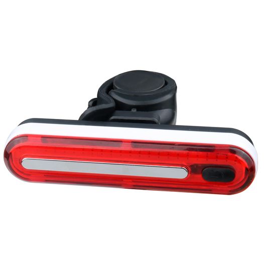 Велоліхтар габаритний задній плоский екстра яскравий BC-TL5522 червоне світло 50 LED, USB, 8 режимів