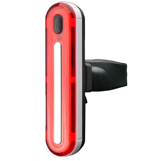Велофонарь габаритный задний плоский экстра яркий BC-TL5522 красный свет 50 LED, USB, 8 режимов