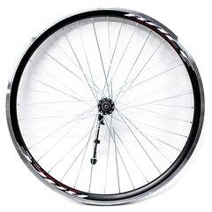 Заднее колесо велосипеда VLT 26" AL 36H двуст черн; Втулка SHUNFENG SF-A221R Vbr трещотка, цвет черн, на пром подшипн