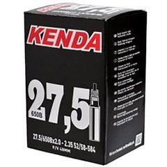 Камера велосипедная Kenda 27,5/650В 2,0-2,35 52/58-584 FV 48мм