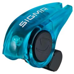 Мигалка задняя Sigma Rear Brake Light, батарейка, на тормозной трос, синий