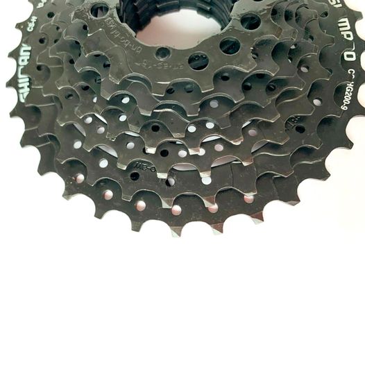 Касета на велосипед Shimano CS-HG200 Acera, 11-32T, 9 зірок, чорний