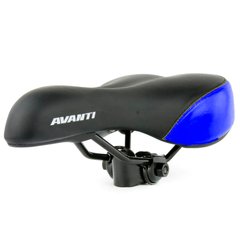 Велосипедное седло Avanti AVY-6690 черный/синий