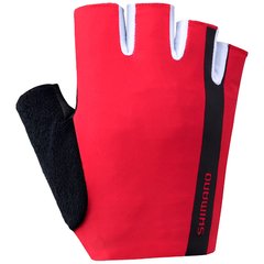 Велосипедные перчатки Shimano VALUE, без пальцев, красные