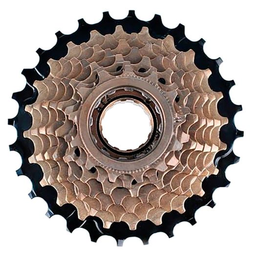 Трещотка на велосипед ProX 14-28Т, 7 звезд, коричневая