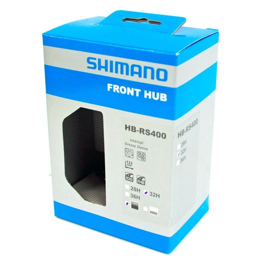 Втулка передня Shimano HB-RS400 TIAGRA, 32отв, чорн (HBRS400BL)
