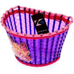 Велосипедний кошик Kands Barbie на кермо, фіолетовий