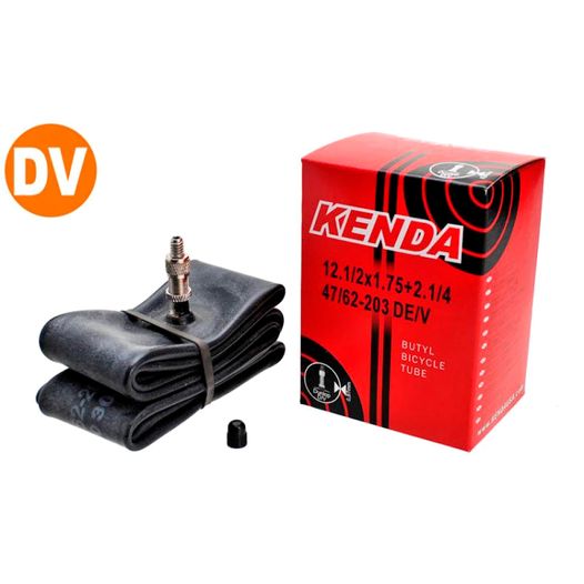 Велосипедна камера Kenda 12" 47/62-203 DV (Велоніпель/Dunlop) 30мм