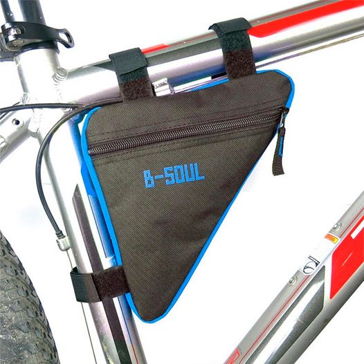Велосумка на раму "трикутник" B-Soul BC-BG064 20*18*4cm чорно-синій