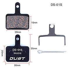 Тормозные колодки дисковые DUST DS-01S Shimano M515/M446/Tektro Draco полуметалл