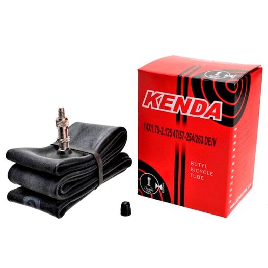 Велосипедна камера Kenda 14" 1,75-2,125 DV (Велоніпель/Dunlop) 30мм
